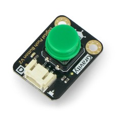 DFRobot Gravity skaitmeninis mygtukas Tact Switch, žalias