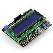 DFRobot Arduino priedėlis su klaviatūra ir LCD ekranu v1.1