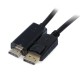DisplayPort - HDMI Akyga kabelis 1.8m