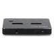 Docking station for 2x SSD M.2 SATA NGFF drives - USB type C - Qoltec 50310