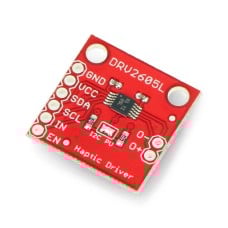 Haptinio variklio valdiklis, DRV2605L, SparkFun ROB-14538