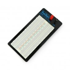 Breadboard - 1360 holes with power supply connectors