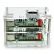 Dviejų Raspberry Pi 4B / 3B + / 3B / 2B dėklas - su dviem ventiliatoriais - atidarykite V2 skaidrų 