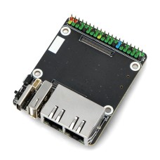 Dual Gigabit Ethernet extension for Raspberry Pi CM4 - Waveshare 22360