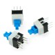 Microswitch bi-stable ON-ON 7x7mm - 5 pcs