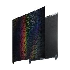 Double-sided PET Kaleidoscope + PEI coated build plate for Creality 3D printers - 315x310mm
