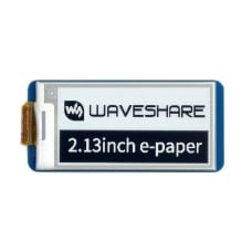 Display E-paper E-Ink, 2.13'' 250x122px, SPI, black and white, for Raspberry Pi Pico, Waveshare 19406