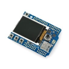 Display 1.8'' TFT 128x160 px with microSD reader + Joystick, Shield for Arduino, Adafruit 802
