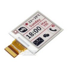 E-paper E-Ink (B) 1.54'' 200x200px, three-color display (without module), Waveshare 13275