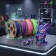 Elegoo Cyber Neon Pack PLA Filament Spool Pack - 4 pcs Elegoo Cyber Neon Pack PLA Filament Spool Pack - 4 pcs