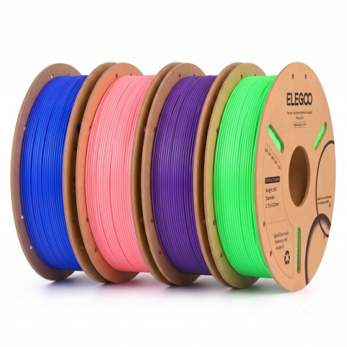 Elegoo Cyber Neon Pack PLA Filament Spool Pack - 4 pcs Elegoo Cyber Neon Pack PLA Filament Spool Pack - 4 pcs