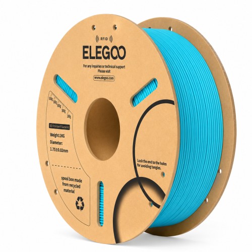 Elegoo PLA filament 1.75mm 1kg - RFID - Sky Blue Elegoo PLA filament 1.75mm 1kg - RFID - Sky Blue