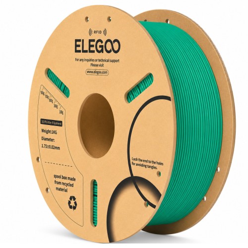 Elegoo PLA filament 1.75mm 1kg - RFID - Sea Green Elegoo PLA filament 1.75mm 1kg - RFID - Sea Green