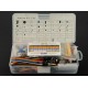 Set of electronic components + breadboard 830 - E23 