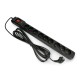 Power strip with protection Armac Multi M9 black - 9 sockets - 5m