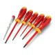 Izoliuotų atsuktuvų rinkinys Ergonic VDE + testeris Felo 41396398 - 6 vnt