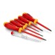 Insulated screwdriver set Ergonic VDE + tester Felo 41396398 - 6 pcs