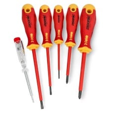Insulated screwdriver set Ergonic VDE + tester Felo 41396398 - 6 pcs
