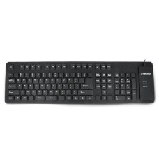 Silicone keyboard Esperanza EK140 USB - black