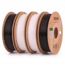 eSUN gijos ritelių rinkinys – juoda ir balta PLA+ – 4 vnt.