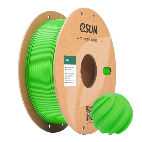 eSUN PLA+ plastikas 1.75 mm 1 kg – Peak Green eSUN PLA+ plastikas 1.75 mm 1 kg – Peak Green