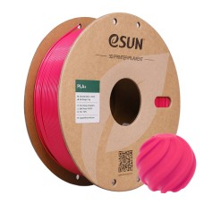 eSUN PLA+ plastikas 1.75 mm 1 kg – rausvai raudonas