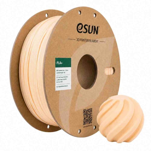 eSUN PLA+ filament 1.75mm 1kg - Light Beige eSUN PLA+ filament 1.75mm 1kg - Light Beige