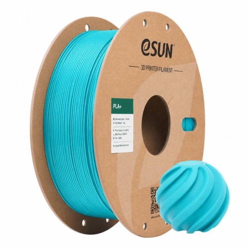 eSUN PLA+ siūlas 1.75 mm 1 kg - Aqua eSUN PLA+ siūlas 1.75 mm 1 kg - Aqua
