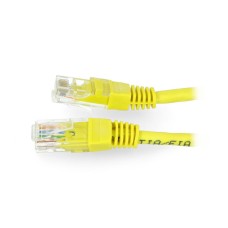 Ethernet Patchcord UTP 5e 1.5m Yellow