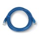 Ethernet Patchcord UTP 5e 3m - mėlynas