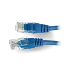 Ethernet Patchcord UTP 5e 3m - blue