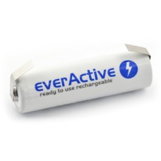 EverActive R6 AA Ni-MH 2600mAh battery with a plate