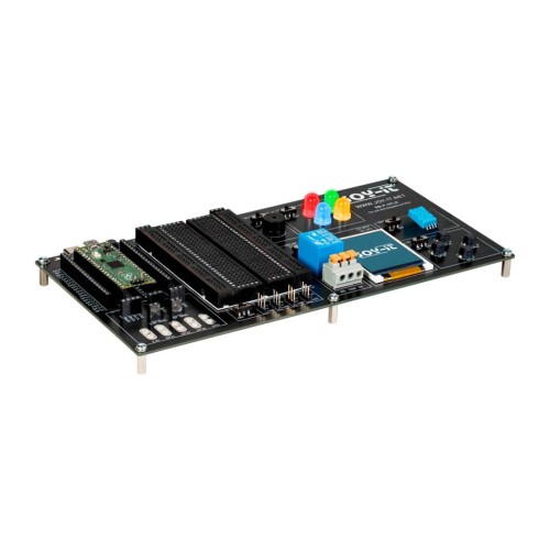 Explorer Board - educational and prototyping board for Raspberry Pi Pico/Pico W - Joy-IT RB-P-XPLR Explorer Board - educational and prototyping board for Raspberry Pi Pico/Pico W - Joy-IT RB-P-XPLR