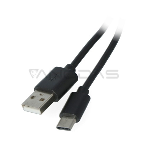 EXtreme USB laidas, tipas A-C, 2.0 juodas - 1.5m 
