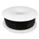 Plastikas Fiberlogy MattFlex 40D 1.75mm 0.85kg - juodas