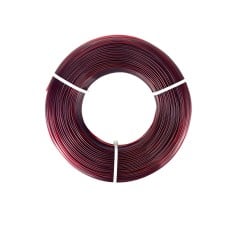 Plastikas Fiberlogy Refill Easy PETG - 1.75mm - 0.85kg - Burgundy Transparent 