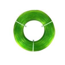 Plastikas Fiberlogy Refill Easy PETG - 1.75mm - 0.85kg - Light Green Transparent
