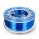 3D filament Devil Design PET-G 1.75mm 1kg - Super Blue Transparent 