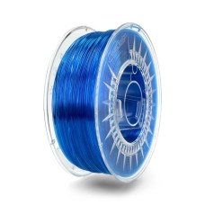 3D filament Devil Design PET-G 1.75mm 1kg - Super Blue Transparent 