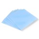 Fluo mėlynas lietinis organinis stiklas - 3mm - 200x200mm - 5 vnt.