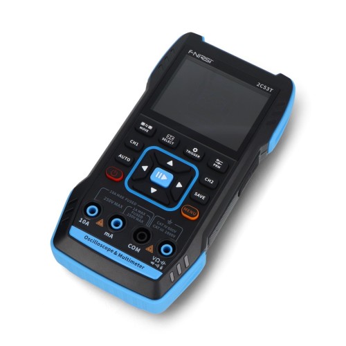 FNIRSI 2C53T - 3-in-1 Portable Digital Oscilloscope with Multimeter and Signal Generator FNIRSI 2C53T - 3-in-1 Portable Digital Oscilloscope with Multimeter and Signal Generator