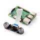 Camera RpiCam OV5647 5MPx - night fisheye 160° - for Raspberry Pi