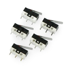 Limit switch with straight lever - WK315 - 5 pcs