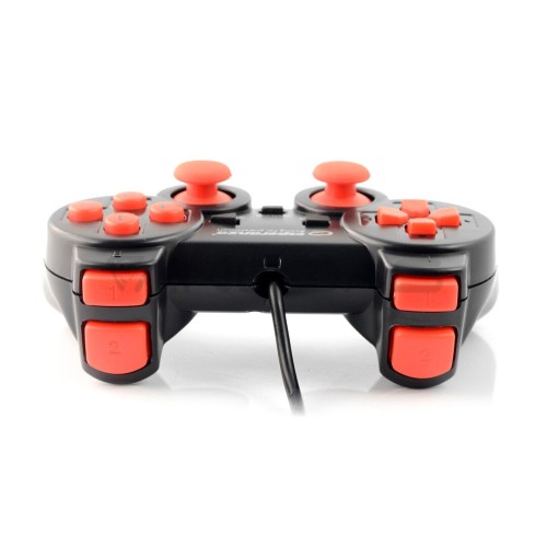 Gamepad EGG102R - black-red