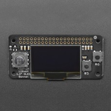 Bonnet, 128x64 px OLED ekranas su vairasvirte ir mygtukais, skirtas Raspberry Pi, Adafruit 3531