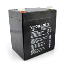 Švino akumuliatorius 12V 4Ah Vipow