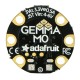 M0 GEMMA, a miniature platform with a 3.3 V microcontroller ATSAMD21E18, Adafruit 3501