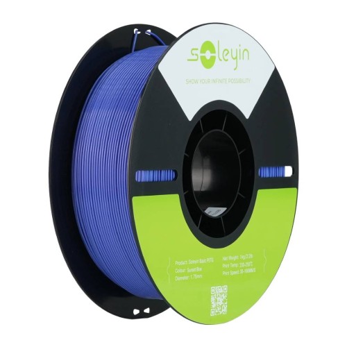 Gija Creality Soleyin Basic PETG 1.75mm 1kg – saulėlydžio mėlyna Gija Creality Soleyin Basic PETG 1.75mm 1kg – saulėlydžio mėlyna