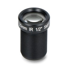 GJ-2650-1814 M12 25mm 5Mpx objektyvas - skirtas Raspberry Pi kamerai
