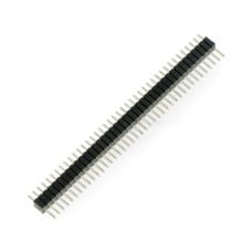 Shear plug Goldpin 1x40 pins 1.27mm - straight
